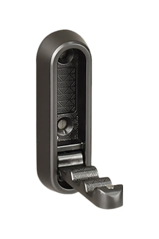 Xiyyadms Düzenleyici Çelik Ve Çinko Alaşımlı Katlanabilir Duvarlı Halka - Elbise, Çanta, Mutfak Gereçleri İçin Modern Gri 1 Adet