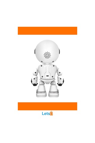 Robot Görünümlü Wi Fi Bebek Kamerası 355 Hareketli Gece Görüşlü