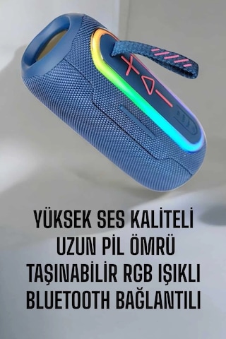 Mey İthalat Bluetooth Hoparlör Kablosuz Yüksek Ses Kaliteli Şarj Edilebilir