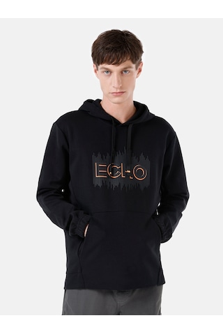 Colin's Colins Regular Fit Baskılı Siyah Erkek Sweatshirt Cl1067464 Siyah