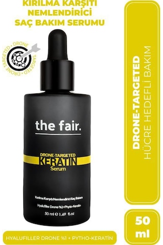 the fair. Drone-Targeted Keratin Kırılma Karşıtı Vegan Saç Serumu %1 Hyalufiller Drone + Keratin 50 ML