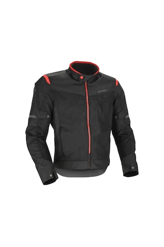 Acerbis Ce Ramsey Wented 2.0 Yazlık Mont Siyah Kırmızı