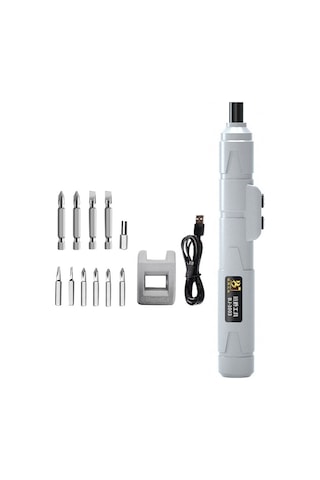 Singree "usb Şarjlı Kablosuz Mini Elektrikli Tornavida - Çift Tork Modlu, Hızlı Ve Pratik"