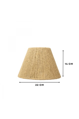 Homing Natural Abajur Başlığı Bej