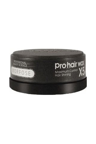 Morfose Pro Hair X5 Men Maximum Control Wax Siyah 4 x 150 ML
