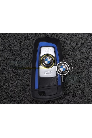 Bmw Uyumlu Anahtar Amblemi Logo 1 Adet 11 Mm Damla Etiket A Kalite