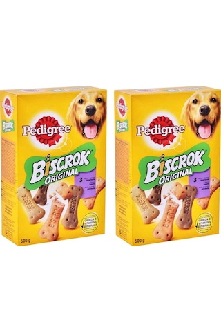 Pedigree Biscrok Köpek Ödül Bisküvisi 2 x 500 G