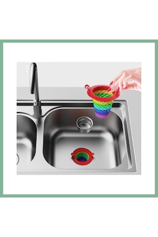 Bşkvirgo Renkli 6 Kademeli Lavabo Süzgeci Bsk2026 Standart