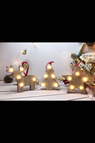 Çamağacı Led Işıklı Yılbaşı Ağaç Süsü Gün Işığı