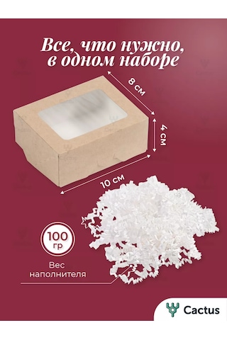 Cactus Karton Dolgulu Kendi Kendine Monte Edilen Hediye Kutusu 209739737