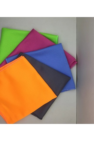 Larimar Mikrofiber Baklava Desenli Cam ve Temizlik Bezi 12'li 40 x 40 CM