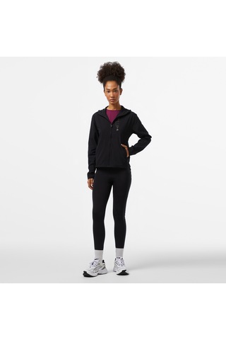 United4 Sport Full Zipped Kadın Siyah Sweatshirt U4rw Siyah