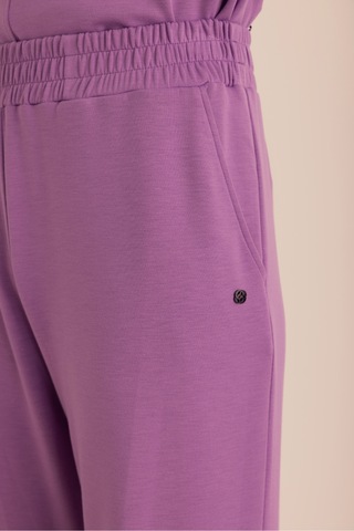 Aker Logo Detaylı Jogger Eşofman Altı Mor Mor