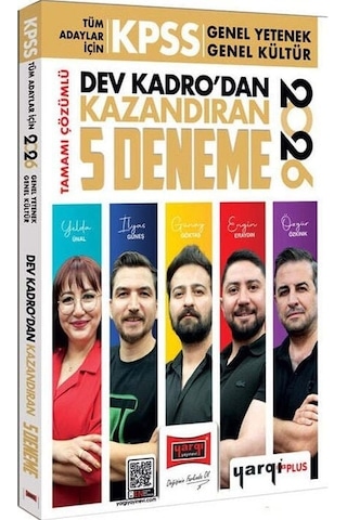 Yargı 2026 Kpss Genel Yetenek Genel Kültür Dev Kadrodan Kazandıran 5 Deneme Çözümlü Yargı Yayınları Yargı 2026 Kpss Genel Yetenek Genel Kültür Dev Kadrodan Kazandıran 5 Deneme Çözümlü Yargı Yayınları