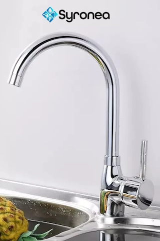 Delta Banyo Lavabo Bataryası Krom Eviye Musluk Kısa Batarya Krom