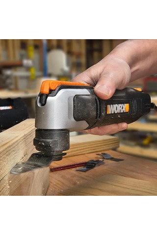 Worx WX686 250W Profesyonel Devir Ayarlı Kesme Raspalama ve Zımpara + 19 Adet Aksesuar
