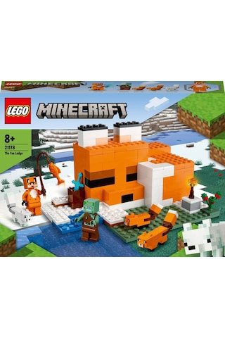 LEGO® Minecraft 21178 Tilki Kulübesi 193 Parça