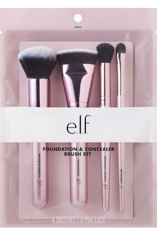 E.l.f. Complexion Perfection 4 Parçalı Fırça Seti Kusursuz Yüz Makyajı