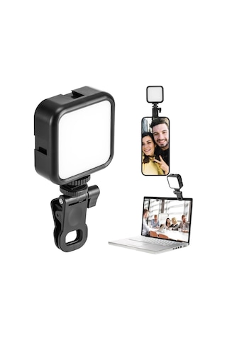 Buğz Kompakt Selfie Işığı 1200mah