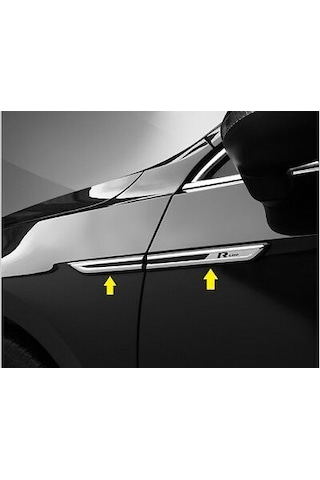 S-dizayn Vw Passat B8.5 Abs Krom Çamurluk Çıtası 4 Prç. R Line 2019-2023