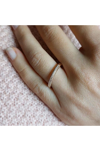 Altınbeyı Yarımtur Altın Yüzük 14 Ayar 1.30 Gram Abyyzk0153