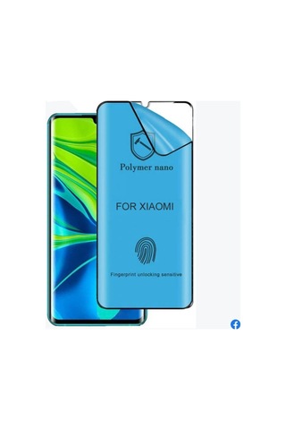 Xiaomi Note 10 Lite Uyumlu Polymer Full Nano Ekran Koruyucu