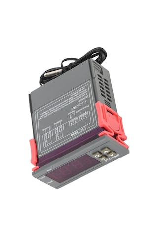 Vkemall Stc-1000 Dijital Sıcaklık Kontrol Cihazı: Soğutma-ısıtma Modu, Kalibrasyon, Alarm Ve Ntc Sensörlü 10a 110-220v