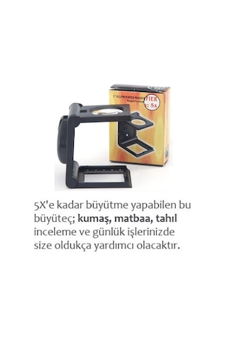 14109 Katlanır Işıklı Büyüteç Lup Mercek