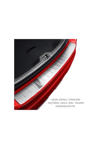 Peugeot 508 Arka Tampon Eşiği - Krom Taşlı 2010-2018 Arası, Sd/sw