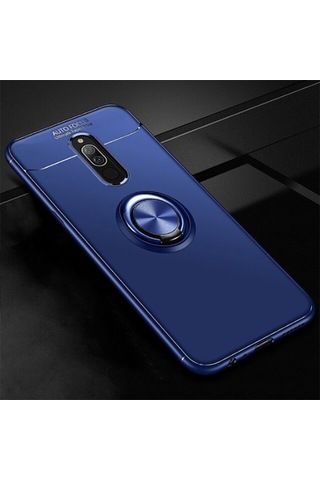 Xiaomi Redmi 8 Kılıf Yüzüklü Magnetli Ravel Case