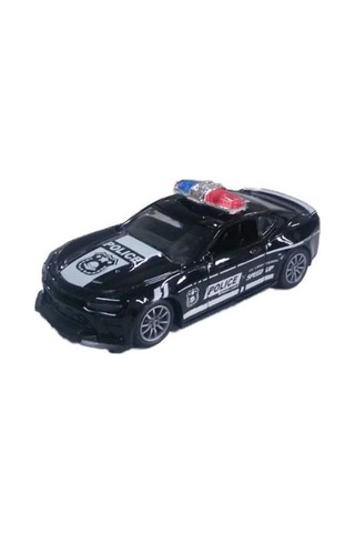 Çek Bırak Metal Polis Arabası - K137a54 Lisinya Çok Renkli