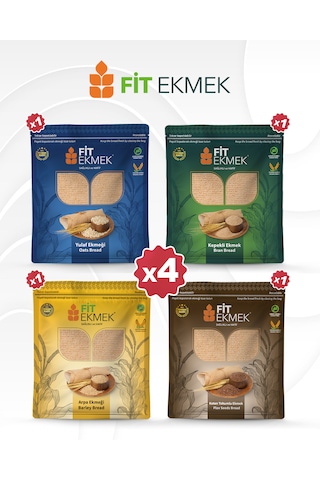 Fit Kepekli, Yulafli, Arpa Ve Keten Tohumlu Lavaş Ekmeği 300gr