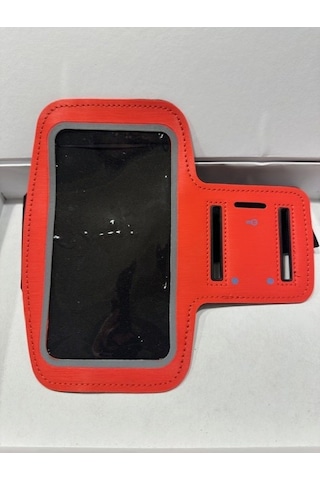 Telefon Kol Bandı Kırmızı Sporcu Telefon Kılıfı 16 Cm 8 Cm Telefonlara Uygundur Kımırızı