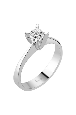 Sirius G Renk 0,40 Karat Pırlanta Tektaş Yüzük, 0806R0038