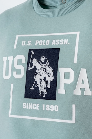 U.s. Polo Assn. Erkek Bebek Yeşil Şort Takım Usb2868-c-v3 Yeşil