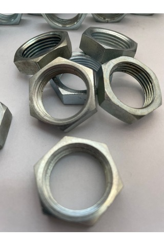 Somun M22X1,5 Galvaniz Kaplı Somun 5 Adet