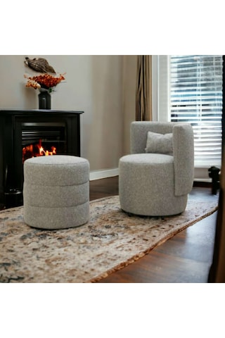 Relax Tedyy Bir Berjer Bir Puf 6999