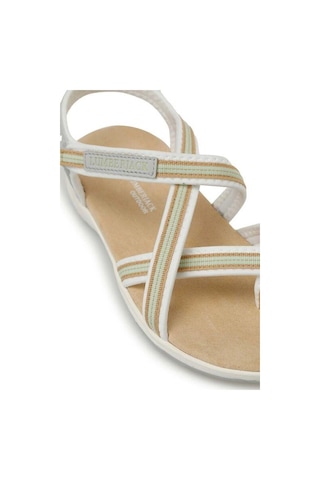 Lumberjack Alısa 4fx Kırık Beyaz Comfort Casual Günlük Spor Sandalet Kırık Beyaz