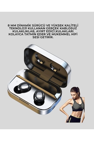 Hepsi Gürültü Engelleyici Bluetooth Kulaklık Akıllı Ekranlı Hifi Ses Kalitesi Najmaddin