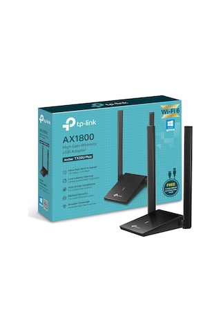 Tp-link Archer Tx20u Plus, Ax1800 Mbps Çift Antenli Yüksek Kazanı