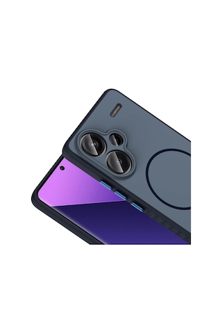 Nihcase Xiaomi Redmi Note 13 Pro Plus Kılıf Manyetik Şarj Özellikli Tea Olid Kapak