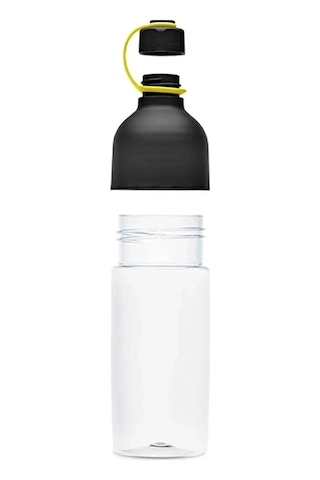 Mini Sarı-siyah Su Şişesi 80285a21215 Şeffaf