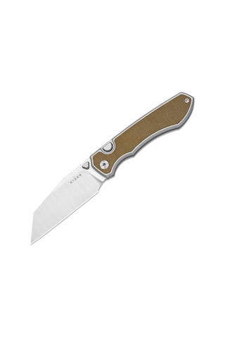 Kizer Wharning Kizer Button Liner Lock Wharnclıff S45vn Kizerb 3738a1 Kamp Çakısı Kum