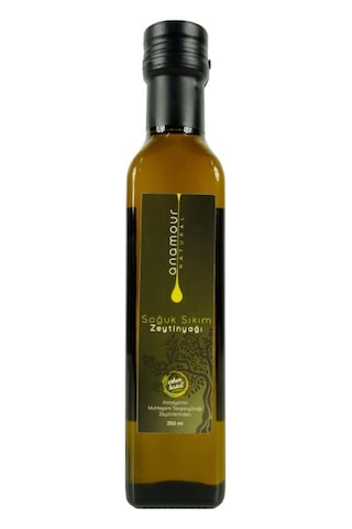 Anamour Natural Erken Hasat Soğuk Sıkım Tavşan Yüreği Zeytinyağı 250 ML