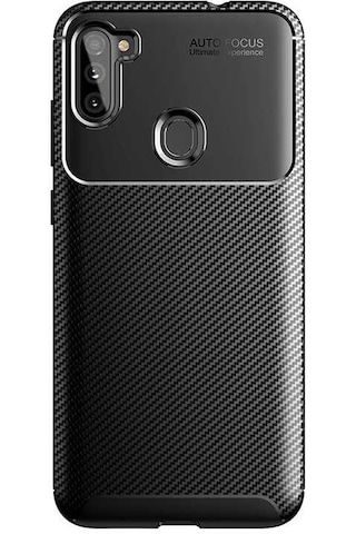 Rba Aksesuar Galaxy Uyumlu M11 Kılıf Rba Negro Silikon Kapak - Siyah Siyah