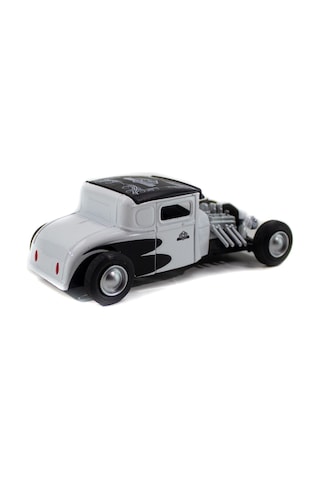 Metal Madmax Yarış Aracı Beyaz Renk