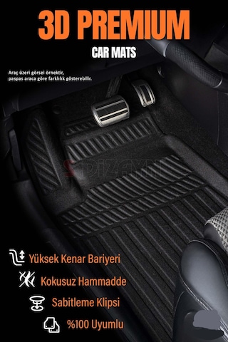 Chery Omoda 5 İle Uyumlu 3d Paspas 2022 2023 2024 2025