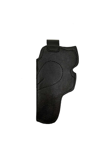 Smith Wesson 5906 İçin Uyumlu Çorap Tipi Deri İç Kılıf Metal Maşalı Siyah