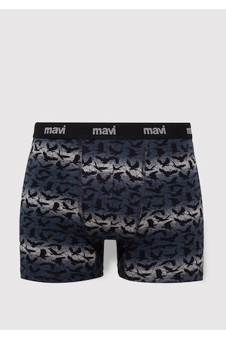 Mavi - Baskılı Gri Boxer 0910455-32174 Gri
