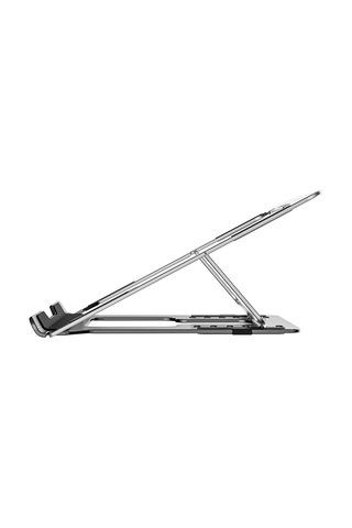 S-link Sl-al11 Gümüş 6 Açılı Katlanabilir Alüminyum Laptop Stand Kdo